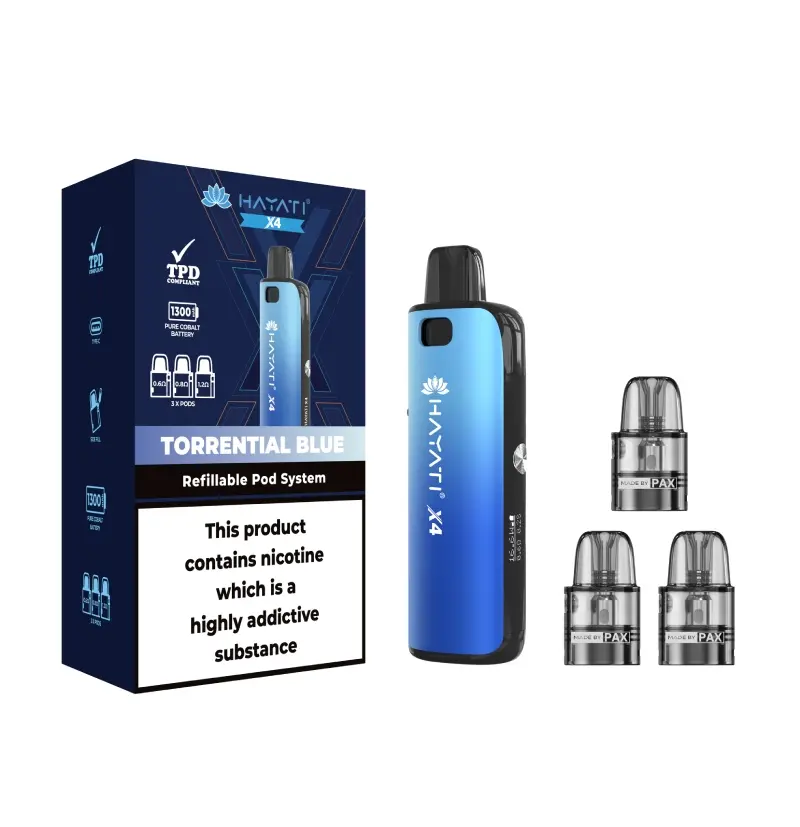  Hayati X4 Refillable Pod Vape Kit 